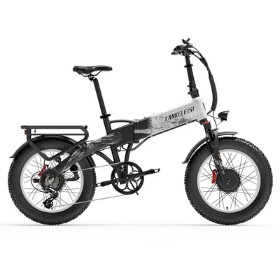 LANKELEISI X2000 MAX Vélo électrique à double moteur 2000W