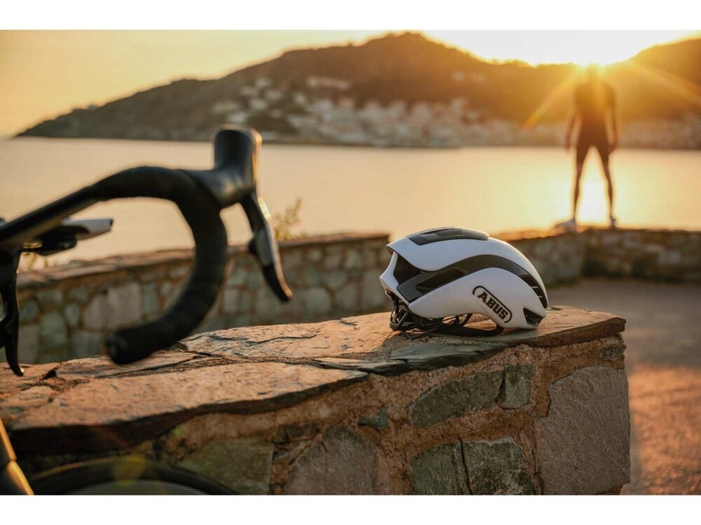 Casque Abus GameChanger 2.0 Orange et Blanc – Image 7