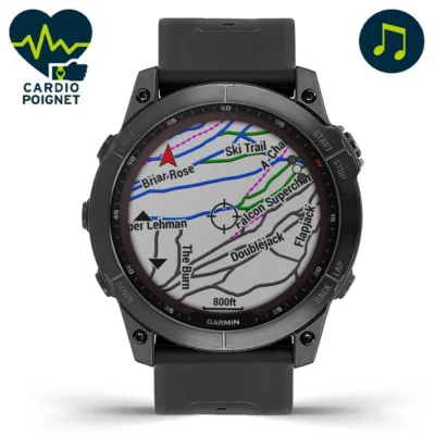 Garmin Fenix 7 Sapphire Solar Titane