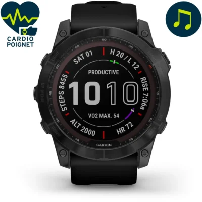 Garmin Fenix 7X Sapphire Solar Titane