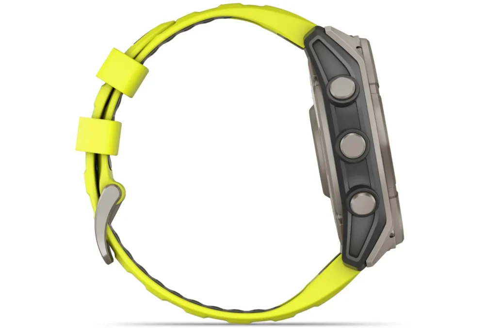 Montre connectée Garmin Fenix 8 Solar Sapphire Titane 51mm – Image 4