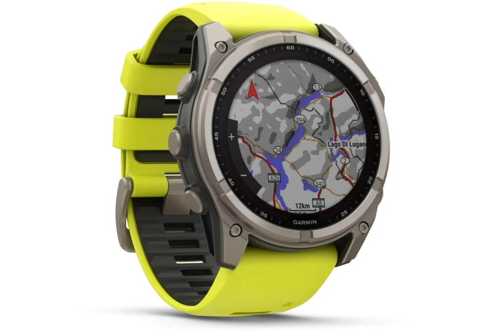 Montre connectée Garmin Fenix 8 Solar Sapphire Titane 51mm – Image 2