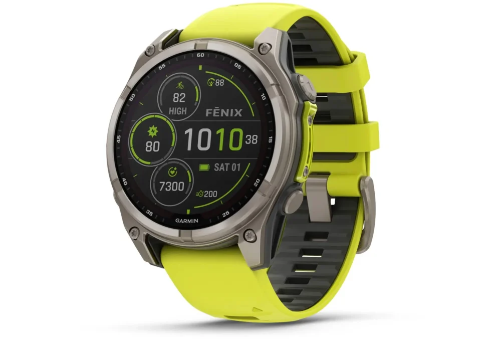 Montre connectée Garmin Fenix 8 Solar Sapphire Titane 47mm – Image 4