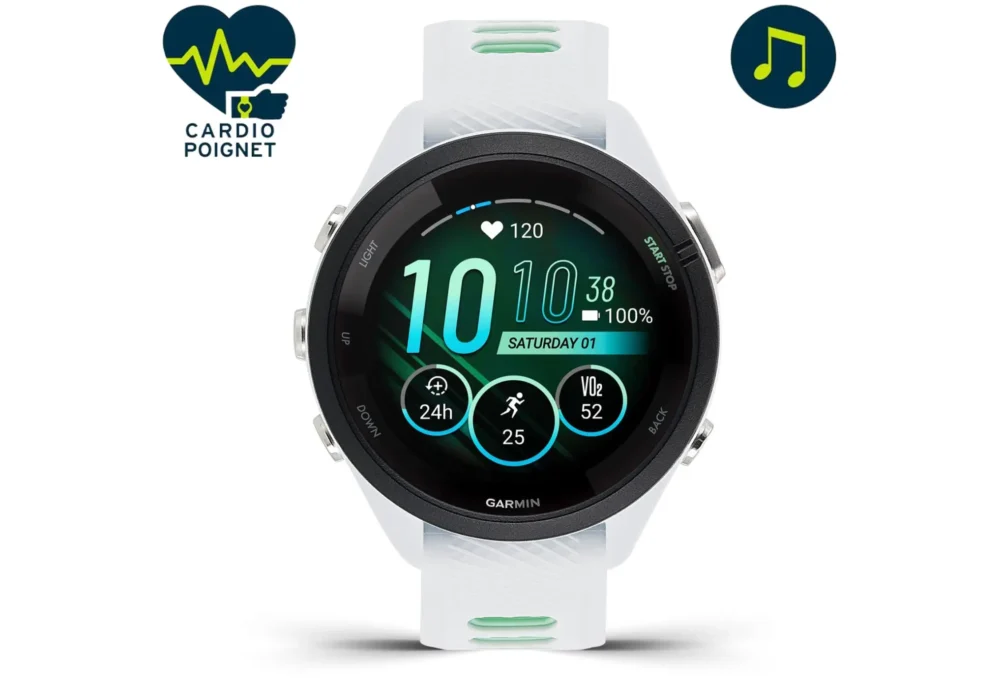 GARMIN FORERUNNER 265S MUSIC