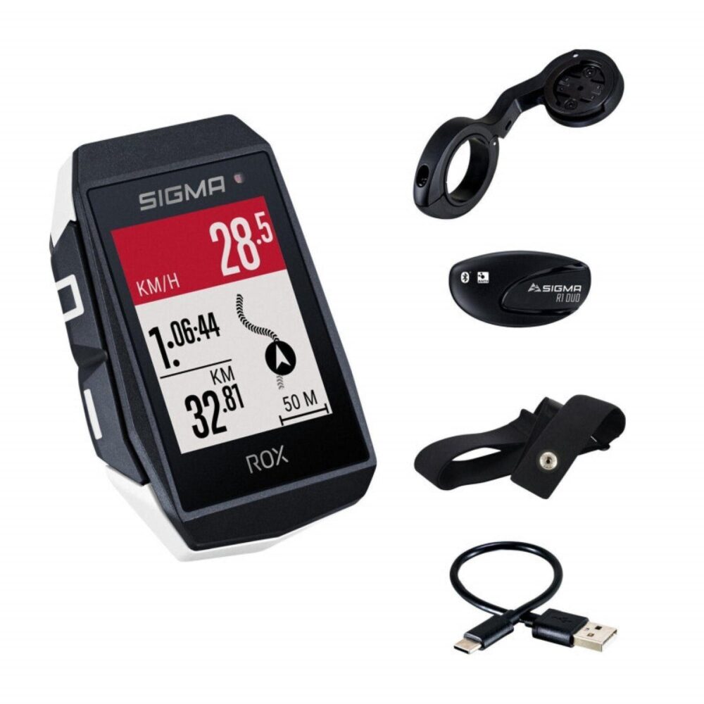 Compteur Sigma rox11.1 evo gps avec cardio et altimetre