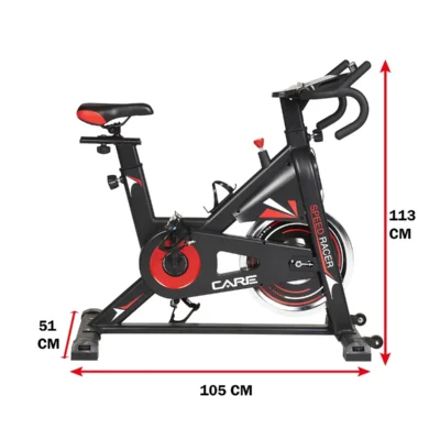 Vélo de biking Speed Racer avec écran LCD - CARE - Masse d'inertie 22kg