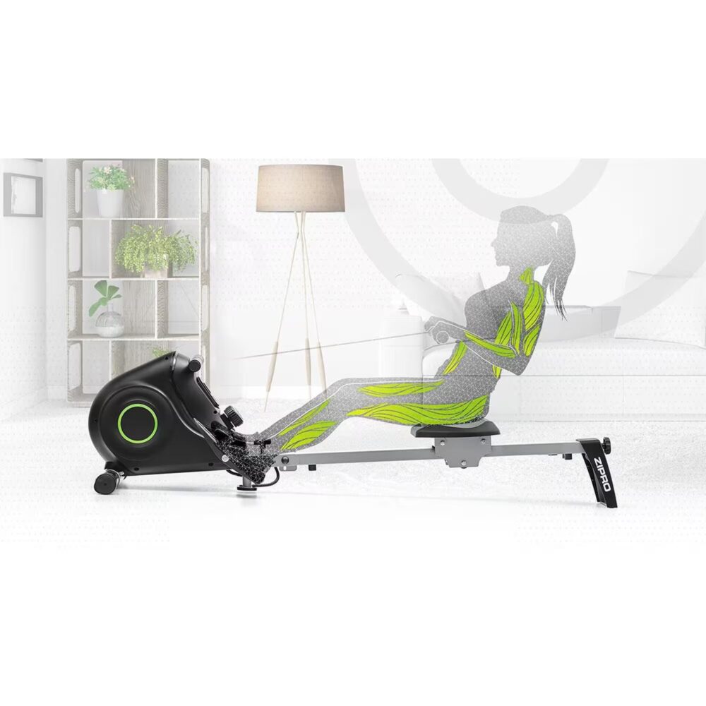 Rameur d'appartement magnétique Zipro Nix pliable avec Bluetooth FitShow – Image 5