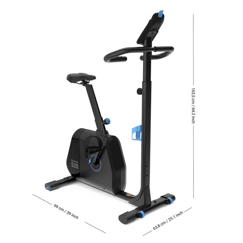 Vélo d'appartement 520 auto alimenté et connecté aux applications de coaching – Image 3
