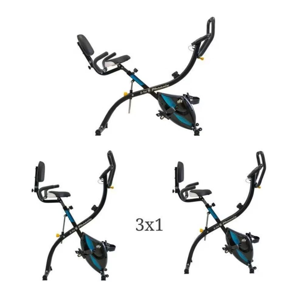 Vélo d'appartement Pliable Xtri - magnétique - LCD - Poids maximum: 105 kg – Image 2
