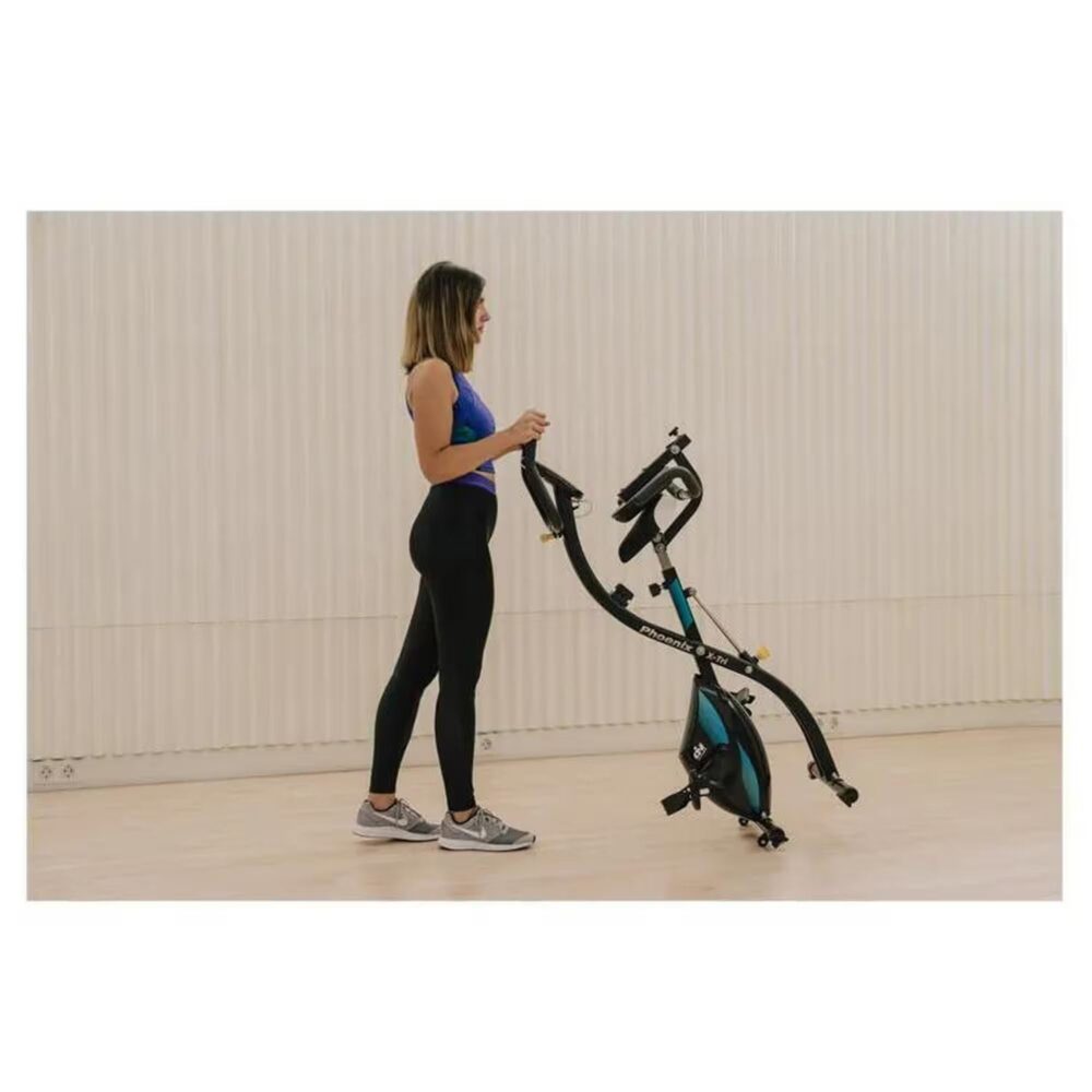 Vélo d'appartement Pliable Xtri - magnétique - LCD - Poids maximum: 105 kg – Image 3