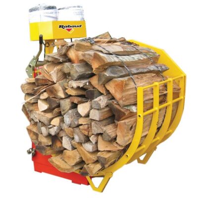 Fagoteuse de bûches FAGOMATIC BU à basculement manuel, avec support pour bobines, RABAUD